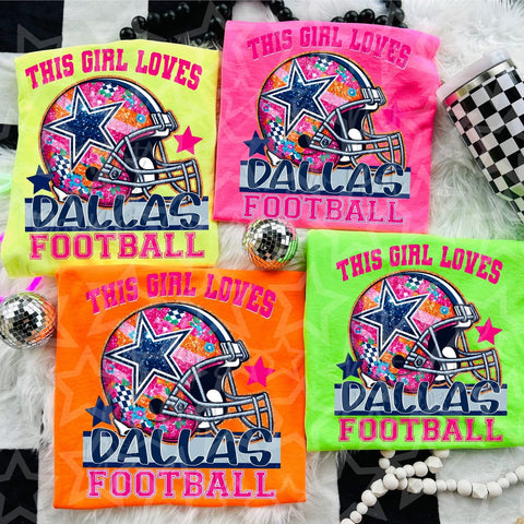 PREORDER NEON DALLAS HELMET