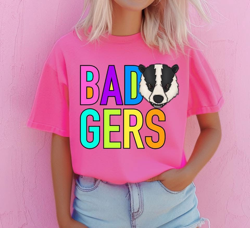 PREORDER BADGERS NEON