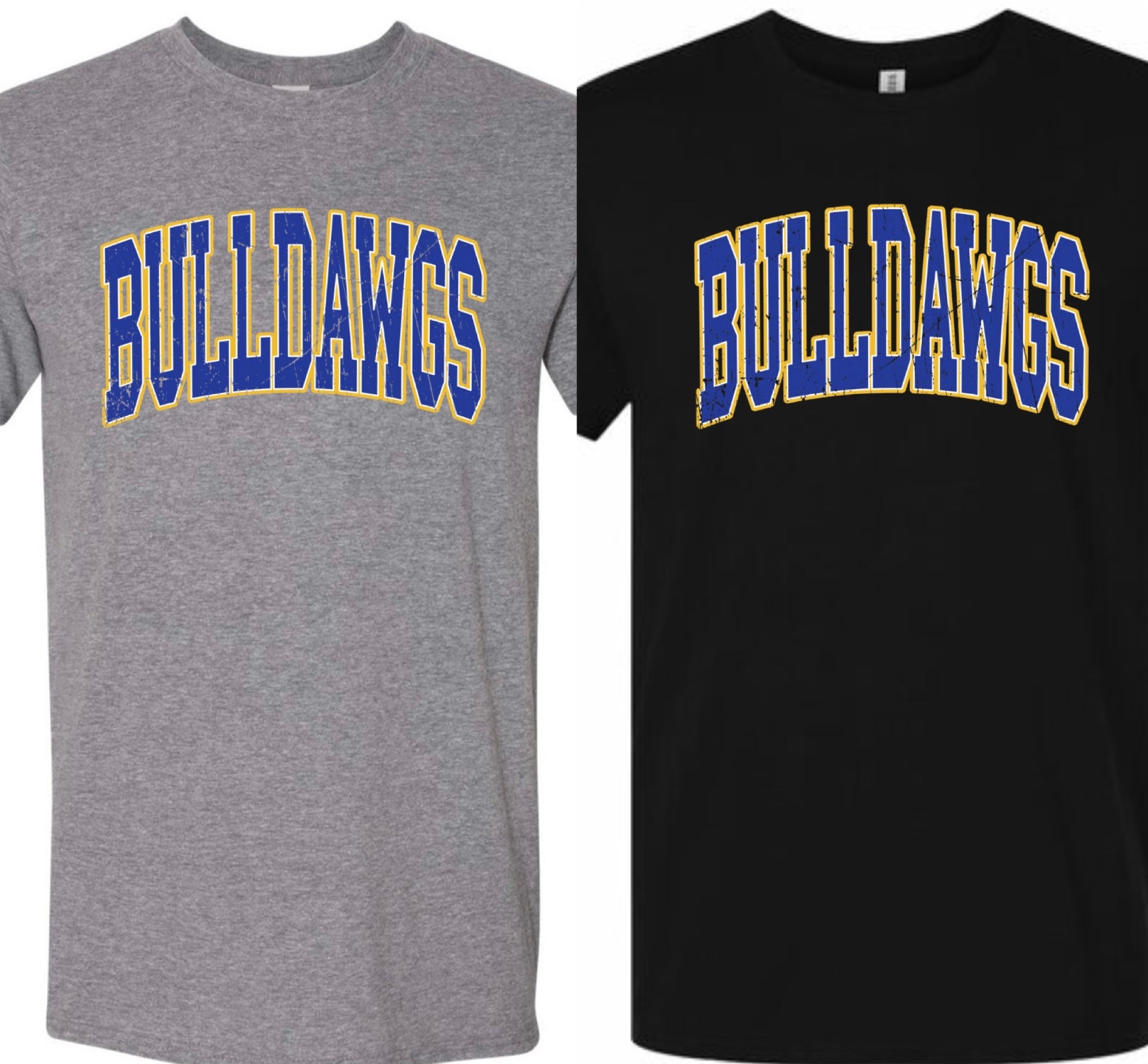 PREORDER BULLDAWGS DISTRESSED