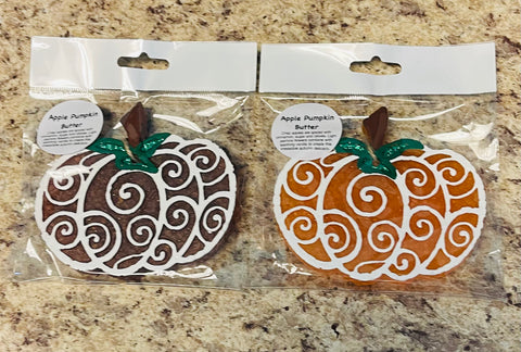 Swirl pumpkin apple pumpkin butter car scent