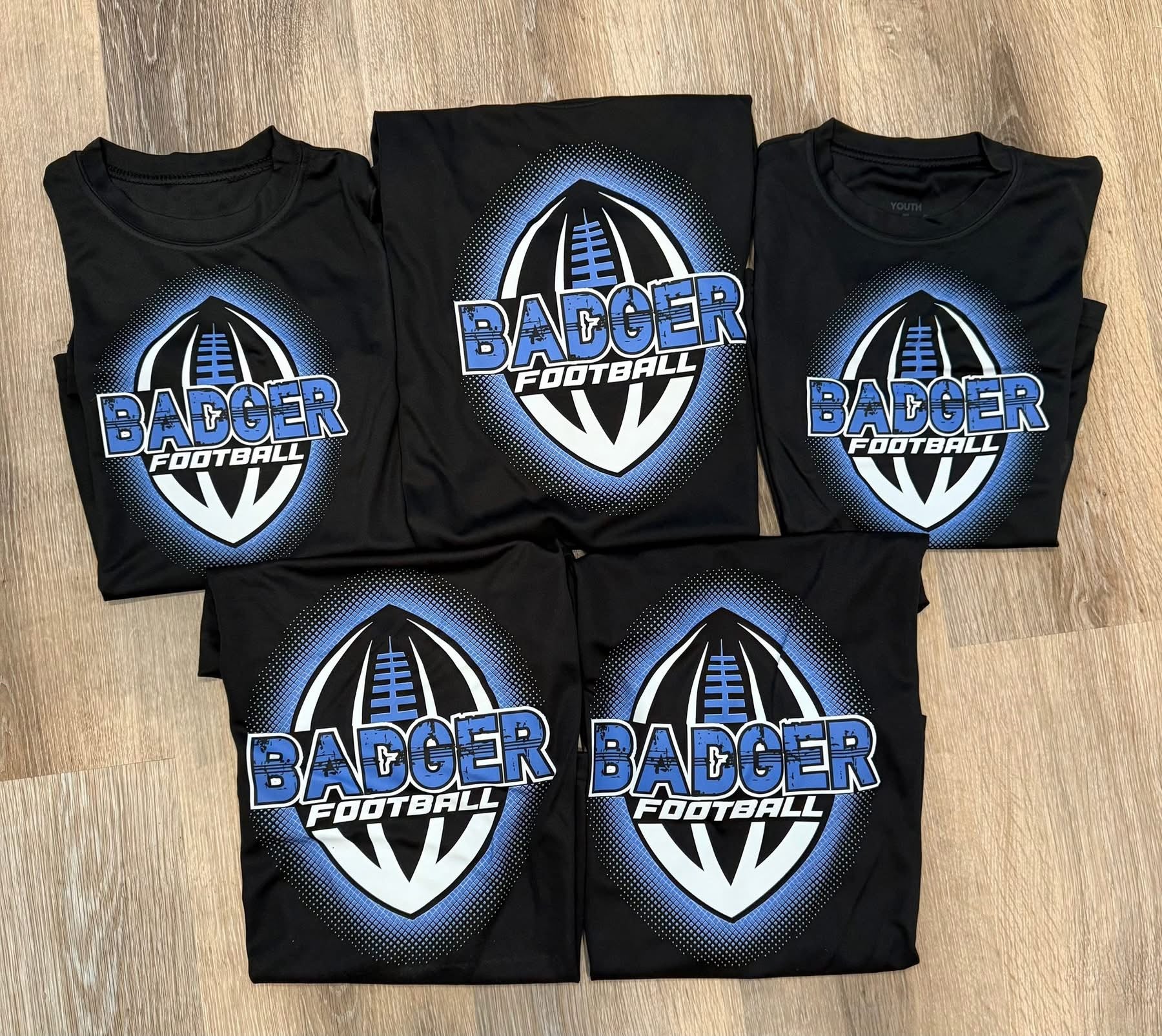 PREORDER BADGERS FOOTBALL DRIFIT TEE