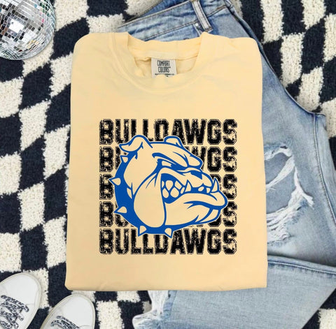 PREORDER BULLDAWGS BUTTER COMFORT COLOR