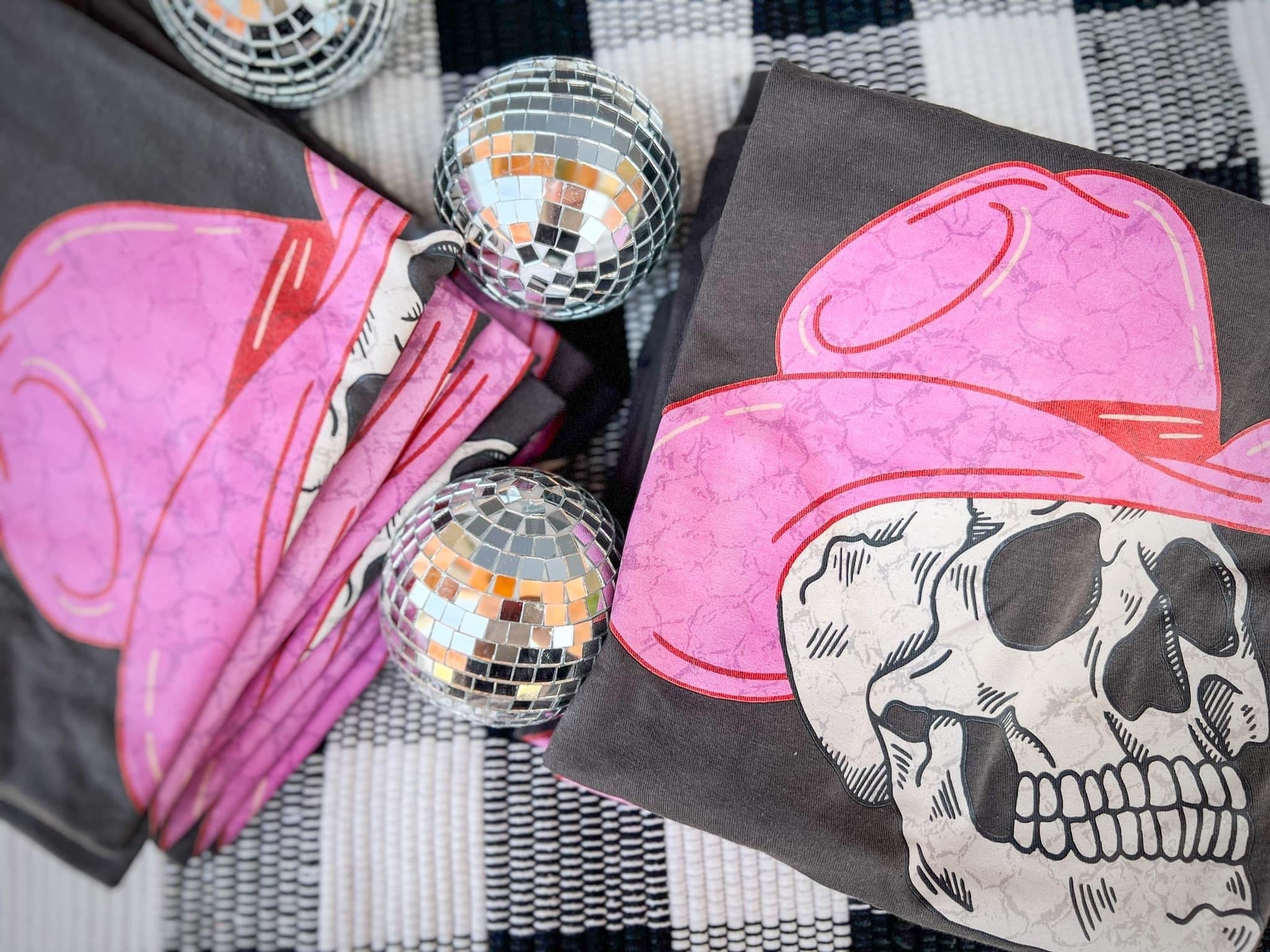 COWGIRL SKULL T-SHIRT