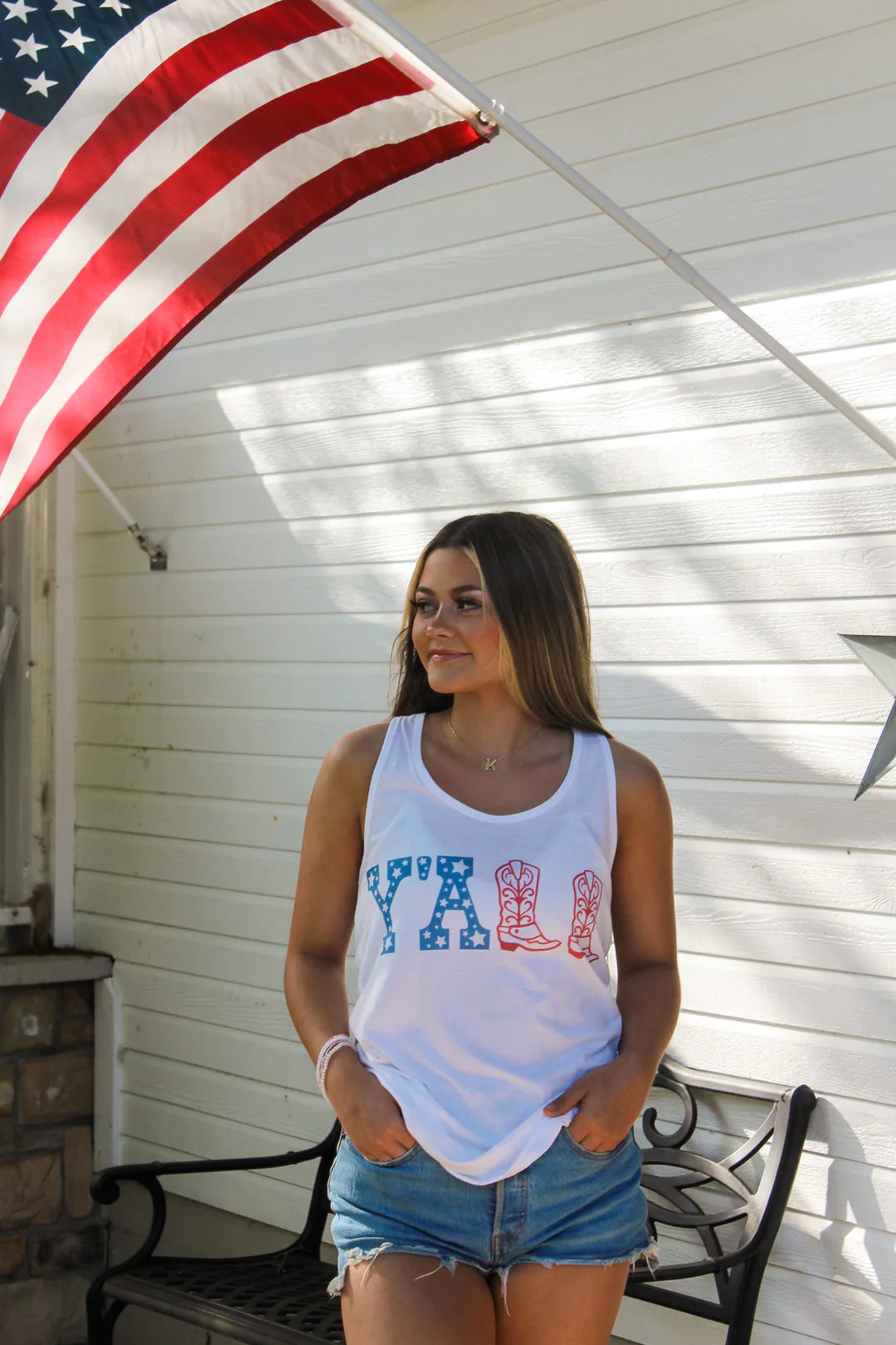 PREORDER YALL BOOTS TANK TOP