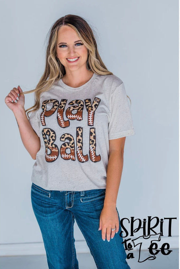 PREORDER PLAY BALL FOOTBALL T-SHIRT