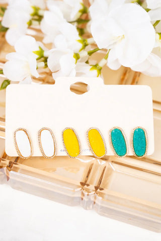 Take a shine to druzy stud earrings