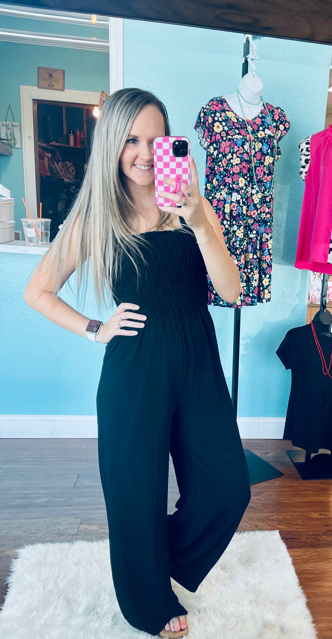 Black jumpsuit