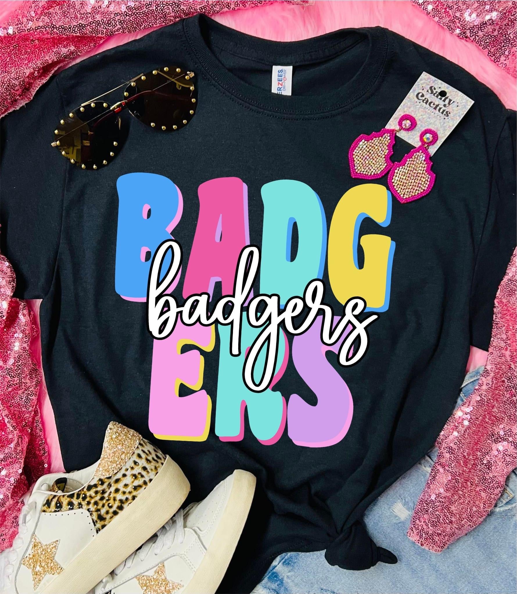 PREORDER BADGERS COLORFUL T-SHIRT