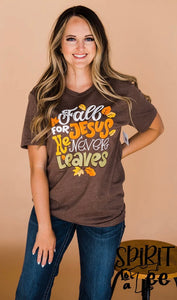 PREORDER FALL FOR JESUS T-SHIRT