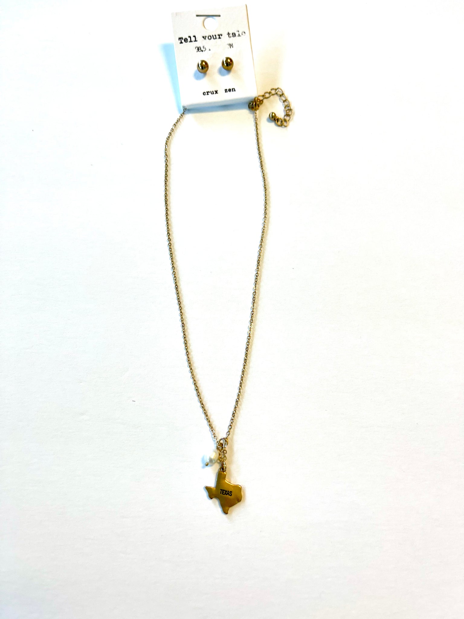 Plain TEXAS necklace