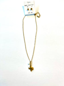 Plain TEXAS necklace