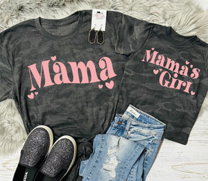 PREORDER MAMA & MAMAS GIRL TSHIRTS