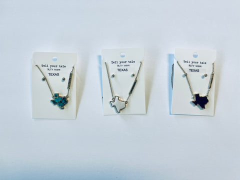 TEXAS State necklaces