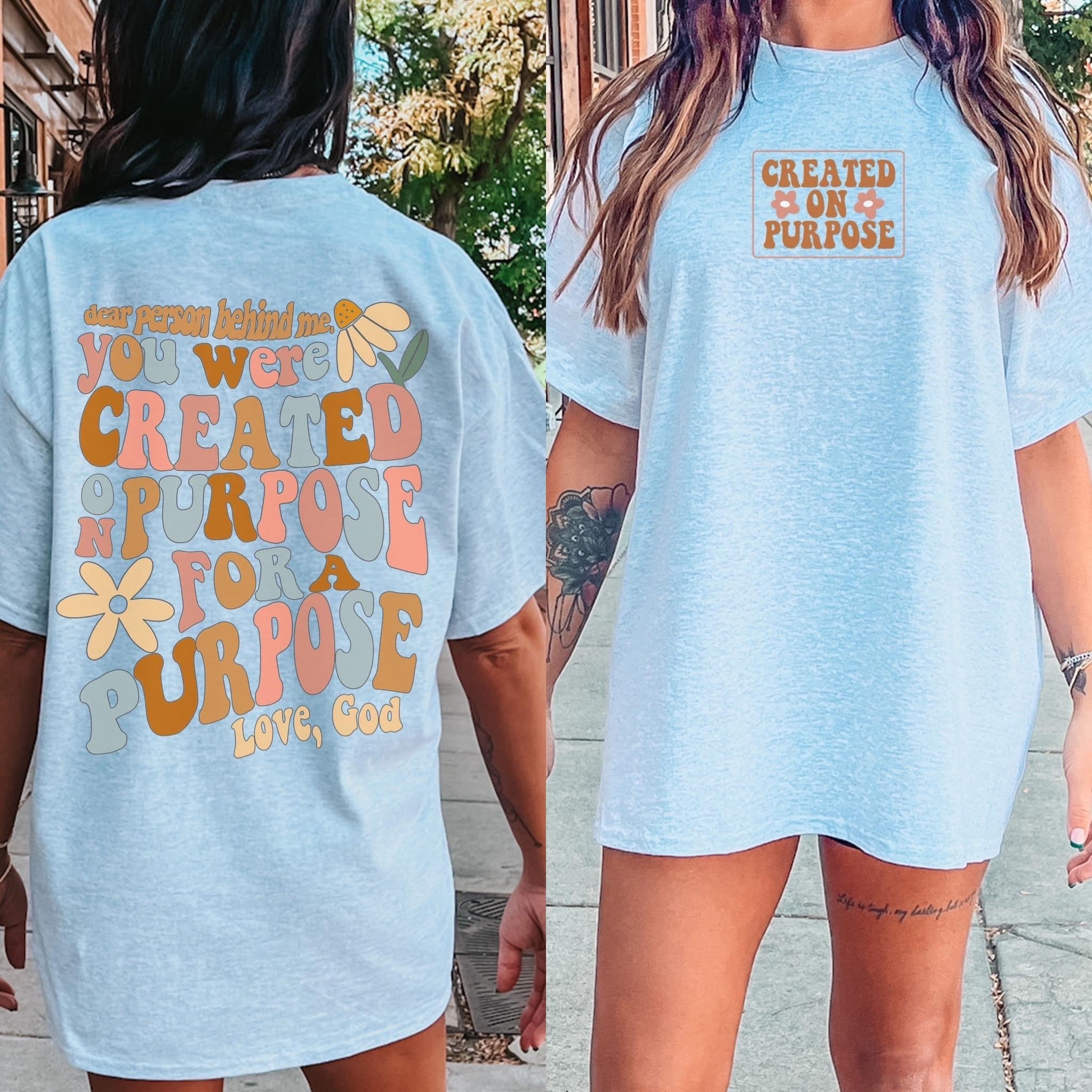 PREORDER CREATED ON PURPOSE T-SHIRT